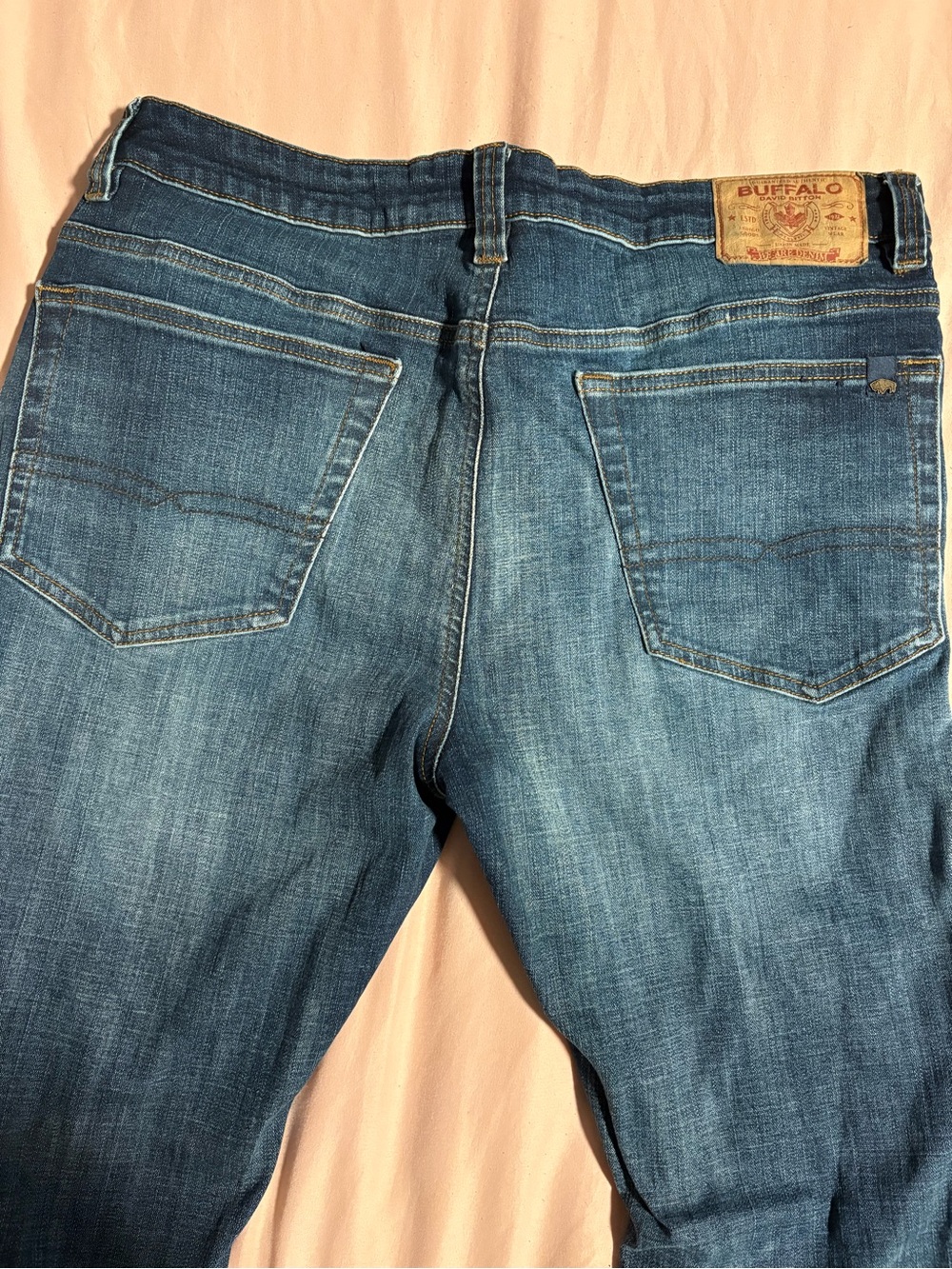 Buffalo David Bitton Blue Washed Jeans
